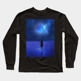 Calm II (Night) Long Sleeve T-Shirt